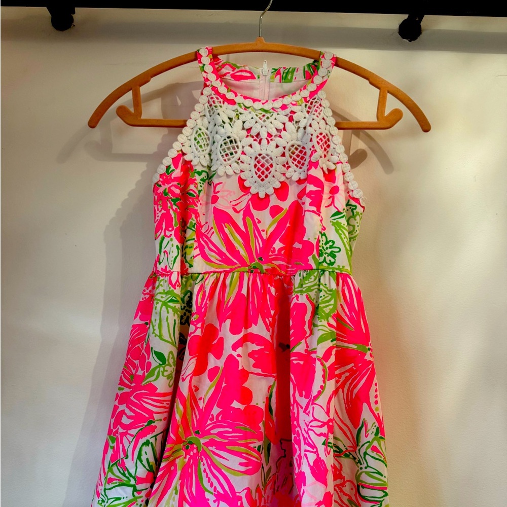 Lilly Pulitzer Casual Pink Floral Dress